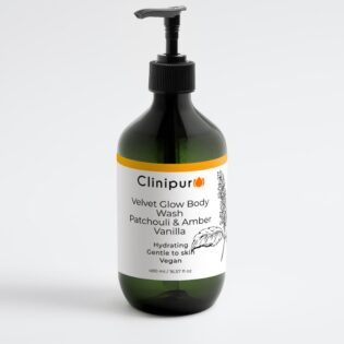 Velvet Glow Body Wash – Patchouli & Amber Vanilla